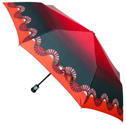 Deštník dámský skládací plně automatický DP331-S6-U - Carbon Steel