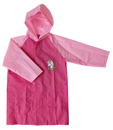 VIOLA pláštěnka dětská 5906 růžová-sv.růžová