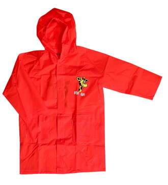 VIOLA pláštěnka dětská 5501 červená