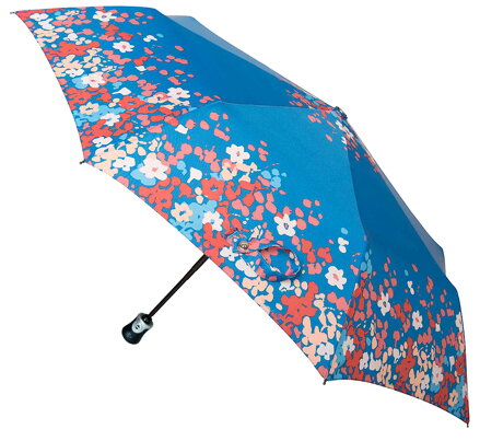 Deštník dámský skládací plně automatický DP331-S6-C - Carbon Steel