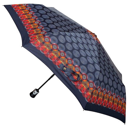 Deštník dámský skládací plně automatický DP331-S6-G - Carbon Steel