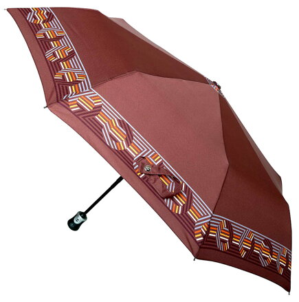 Deštník dámský skládací plně automatický DP331-S6-M - Carbon Steel
