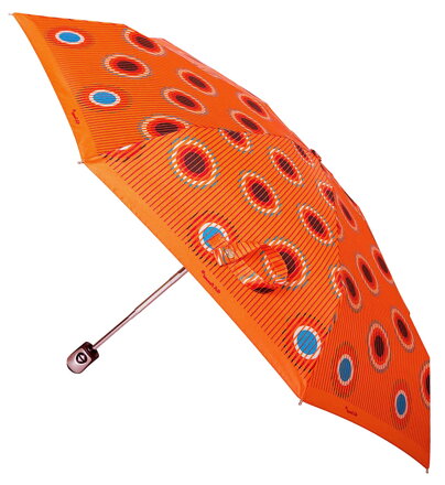 Deštník dámský skládací plně automatický DP331-S6-N - Carbon Steel