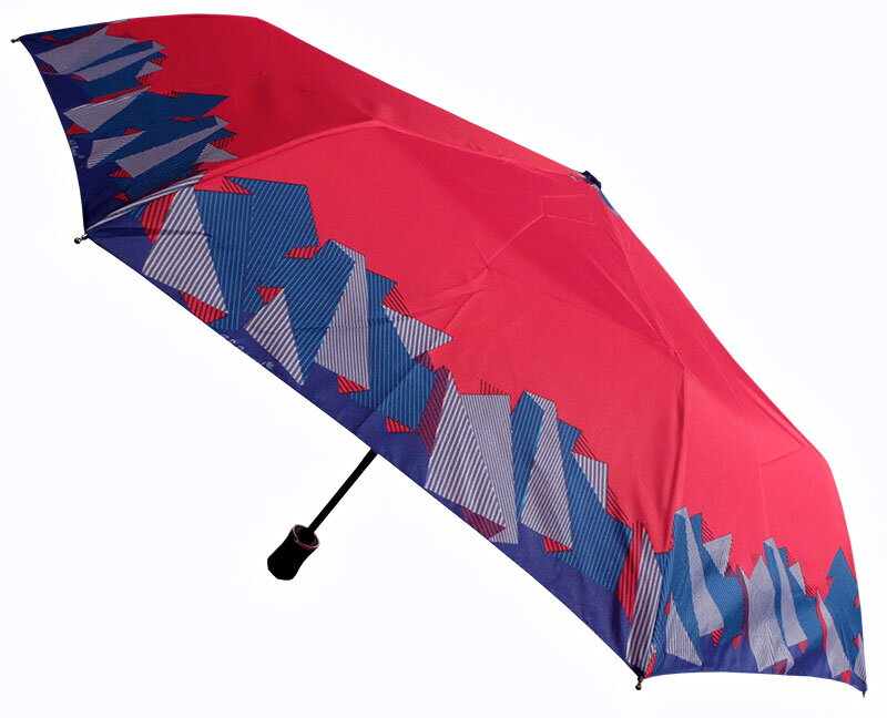 Deštník dámský skládací plně automatický DP330R - Carbon Steel