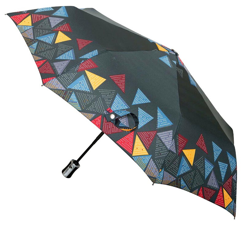 Deštník dámský skládací automatický DA331-S3-C - Carbon Steel