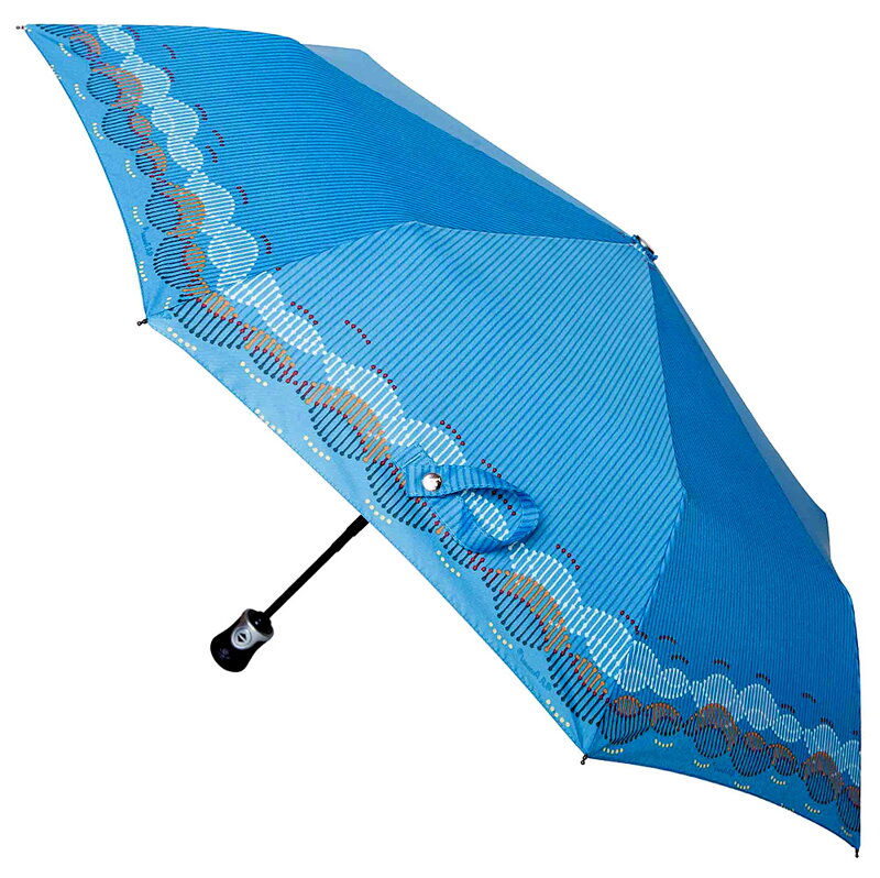 Deštník dámský skládací plně automatický DP331-S6-R - Carbon Steel