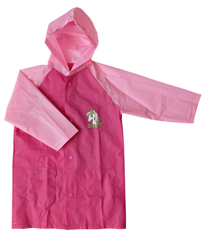 VIOLA pláštěnka dětská 5907 růžová - růžová