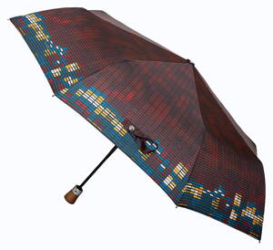 Deštník dámský skládací plně automatický DP331E-S3 - Carbon Steel