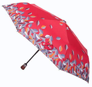 Deštník dámský skládací plně automatický DP331F-S3 - Carbon Steel