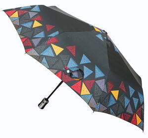 Deštník dámský skládací plně automatický DP331K-S3 - Carbon Steel