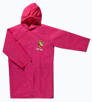 VIOLA pláštěnka dětská 5501 růžová